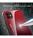Rood / Zwart Gradient Hybrid Hoesje voor de iPhone 12 Pro Max