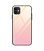 Goud / Roze Gradient Hybrid Hoesje voor de iPhone 12 Pro Max
