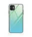 Turquoise Gradient Hybrid Hoesje voor de iPhone 12 Pro Max