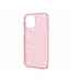 Roze Glitter Hybrid Hoesje voor de iPhone 12 Pro Max