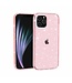 Roze Glitter Hybrid Hoesje voor de iPhone 12 Pro Max