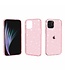 Roze Glitter Hybrid Hoesje voor de iPhone 12 Pro Max