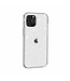 Zilver Glitter Hybrid Hoesje voor de iPhone 12 Pro Max