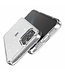 Zilver Glitter Hybrid Hoesje voor de iPhone 12 Pro Max