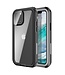 Zwart Waterproof Hardcase Hoesje voor de iPhone 12 Pro Max