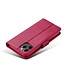 LC.IMEEKE LC.IMEEKE Roze Wallet Bookcase Hoesje voor de iPhone 12 Pro Max