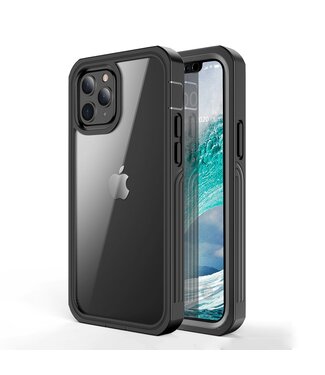 Transparant Full Protection Hardcase Hoesje iPhone 12 Pro Max