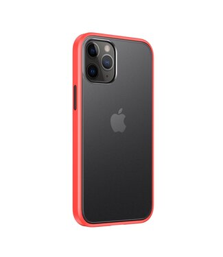 iPaky Rood Hybrid Hoesje iPhone 12 Pro Max