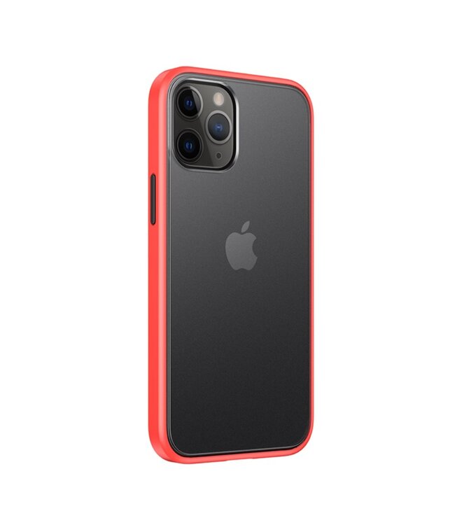 iPaky iPaky Rood Hybrid Hoesje voor de iPhone 12 Pro Max