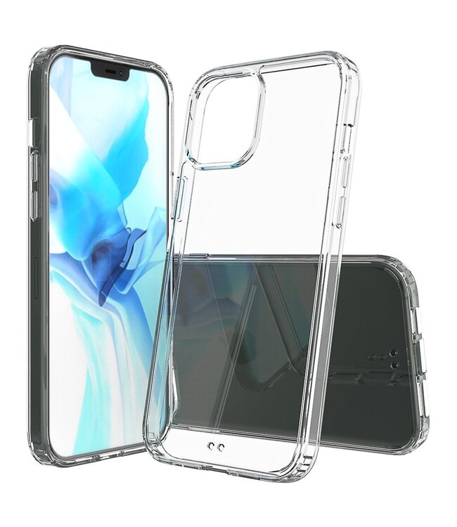 Transparant Ant-Kras Hybrid Hoesje voor de iPhone 12 Pro Max