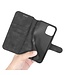 DG.Ming DG.Ming Zwart Wallet Bookcase Hoesje voor de iPhone 12 Pro Max