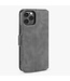 DG.Ming Grijs Wallet Bookcase Hoesje voor de iPhone 12 Pro Max