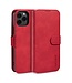 DG.Ming DG.Ming Rood Wallet Bookcase Hoesje voor de iPhone 12 Pro Max