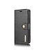 DG.Ming Zwart 2-in-1 Bookcase Hoesje voor de iPhone 12 Pro Max