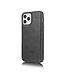 DG.Ming Zwart 2-in-1 Bookcase Hoesje voor de iPhone 12 Pro Max