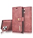 DG.Ming Rood 2-in-1 Bookcase Hoesje voor de iPhone 12 Pro Max