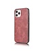 DG.Ming Rood 2-in-1 Bookcase Hoesje voor de iPhone 12 Pro Max