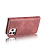 DG.Ming Rood 2-in-1 Bookcase Hoesje voor de iPhone 12 Pro Max