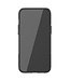 Zwart Kickstand Hybrid Hoesje voor de iPhone 12 Pro Max