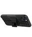 Zwart Kickstand Hybrid Hoesje voor de iPhone 12 Pro Max