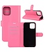 Roze Litchee Bookcase Hoesje voor de iPhone 12 Pro Max