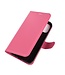 Roze Litchee Bookcase Hoesje voor de iPhone 12 Pro Max