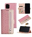 Roze Kanten Design Bookcase Hoesje voor de iPhone 12 Pro Max
