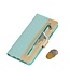Turquoise Kanten Design Bookcase Hoesje voor de iPhone 12 Pro Max