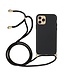 Zwart Eco-vriendelijk TPU Hoesje voor de iPhone 12 Pro Max