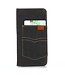 Zwart Jeans Bookcase Hoesje voor de iPhone 12 Pro Max