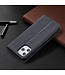 Zwart Geometrisch Patroon Bookcase Hoesje voor de iPhone 12 Pro Max