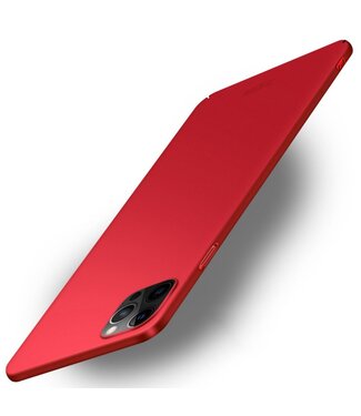 Mofi Rood Slim Hardcase Hoesje iPhone 12 Pro Max