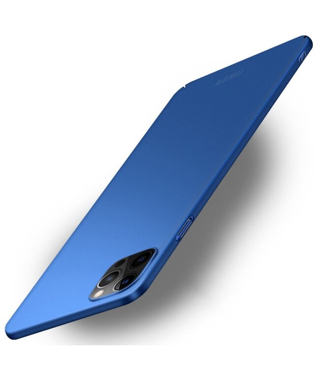 Mofi Mofi Blauw Slim Hardcase Hoesje voor de iPhone 12 Pro Max