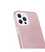 NXE NXE Roze Glitter Hybrid Hoesje voor de iPhone 12 (Pro)