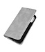 Grijs Silky Touch Bookcase Hoesje voor de iPhone 12 (Pro)