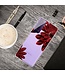 Rode Bloem TPU Hoesje voor de Samsung Galaxy S21 FE