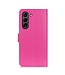 Roze Lychee Bookcase Hoesje voor de Samsung Galaxy S21 FE