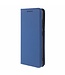 Blauw Faux Lederen Bookcase Hoesje voor de Samsung Galaxy S21 FE