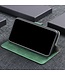 Groen Skin Touch Bookcase Hoesje voor de Samsung Galaxy S21 FE