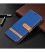 Blauw Jeans Bookcase Hoesje voor de Samsung Galaxy S21 FE