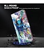 Kleurrijke Uil Retro Bookcase Hoesje voor de Samsung Galaxy S21 FE