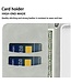 Zwart Glitter Bookcase Hoesje voor de Samsung Galaxy S21 FE