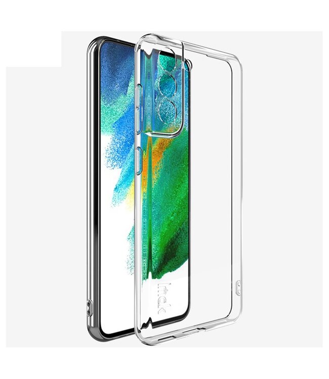 IMAK Transparant TPU Hoesje voor de Samsung Galaxy S21 FE