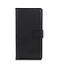 Zwart Effen Bookcase Hoesje voor de Samsung Galaxy S21