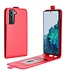 Rood Flipcase Hoesje voor de Samsung Galaxy S21