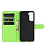 Groen Lychee Bookcase Hoesje voor de Samsung Galaxy S21