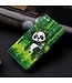 Kleine Panda Bookcase Hoesje voor de Samsung Galaxy S21