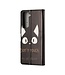 Don't Touch My Phone Bookcase Hoesje voor de Samsung Galaxy S21