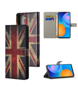 Vlag UK Bookcase Hoesje Samsung Galaxy S21