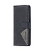 Zwart Geometrisch Bookcase Hoesje voor de Samsung Galaxy S21